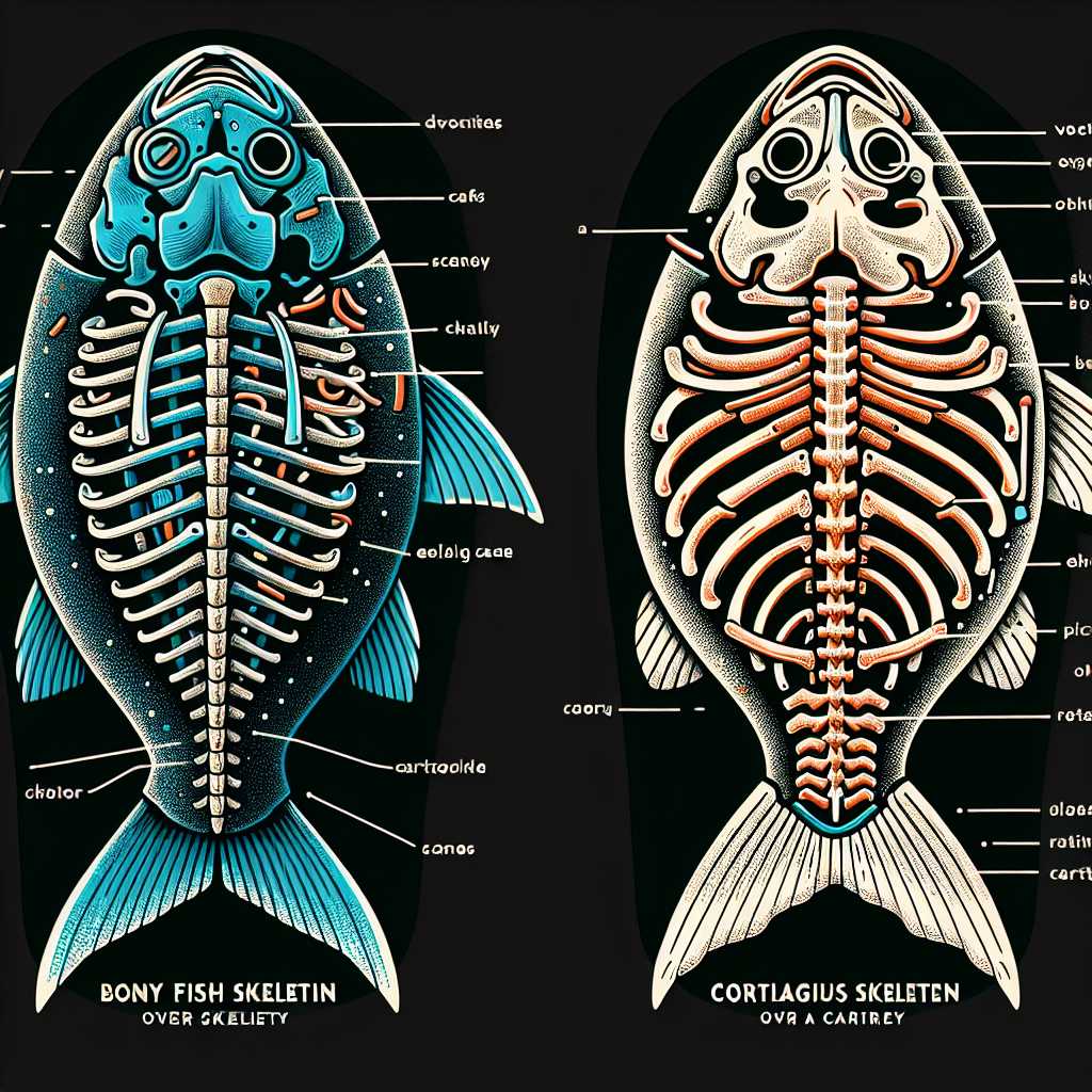 Почему костный скелет рыб является непревзойденным преимуществом перед хрящевым — различия и важность для выживания