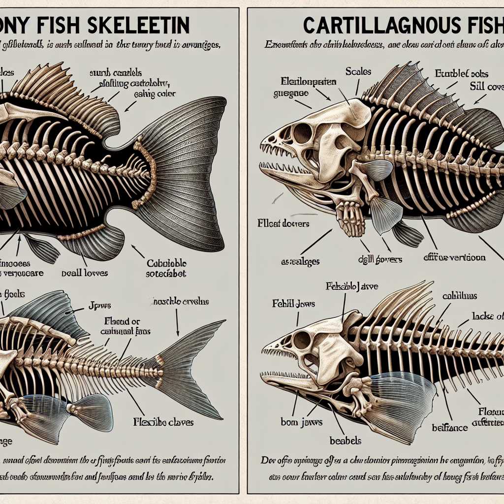 Преимущества костного скелета рыб перед хрящевым: разница и значимость