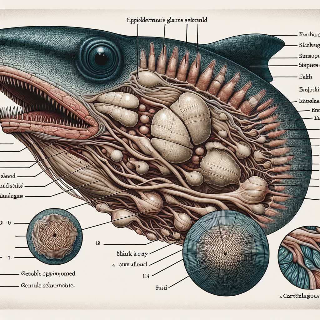 Железы эпидермиса хрящевых рыб — строение и функции